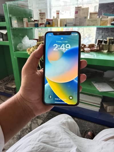 Apple iPhone X 256 gb officially pta approved battery change