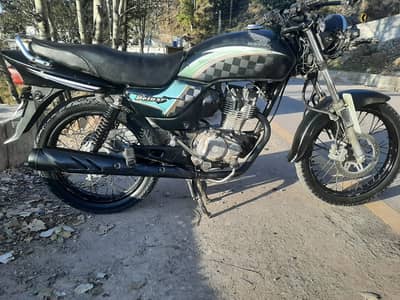 Honda CG 125 Deluxe 2012 model smart card biometric available