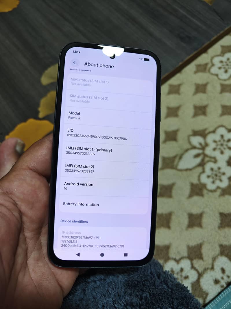 Google Pixel 8a 9