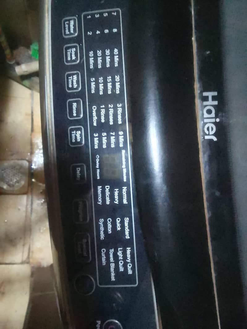 Haier Automatic Washing machine 1
