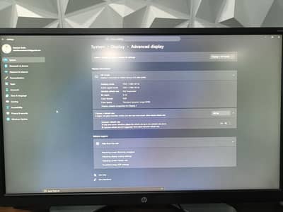 HP v244h 1080p monitor 24inch
