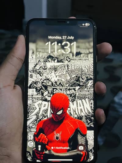 Battery unverified 256gb xsmax back broken