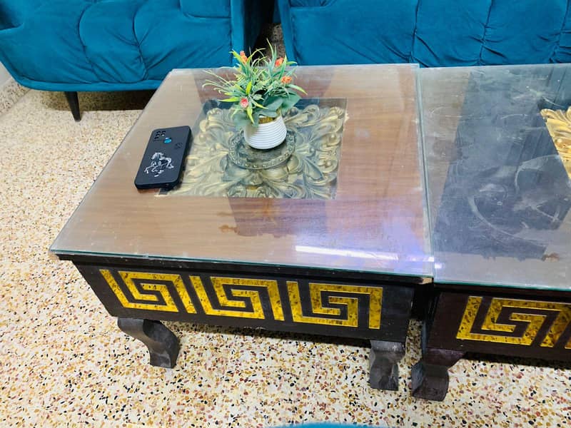sofas and table available 2
