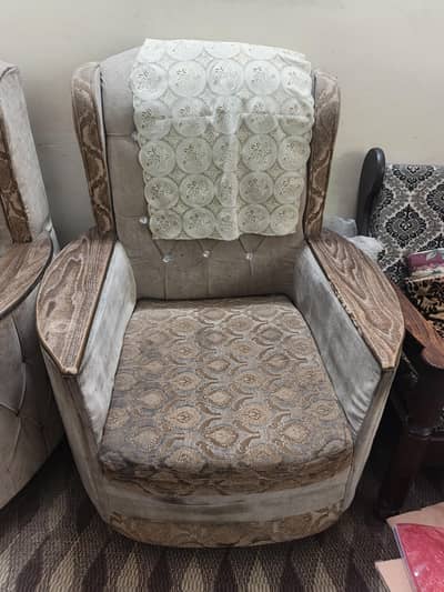 Single seat 2 sofas