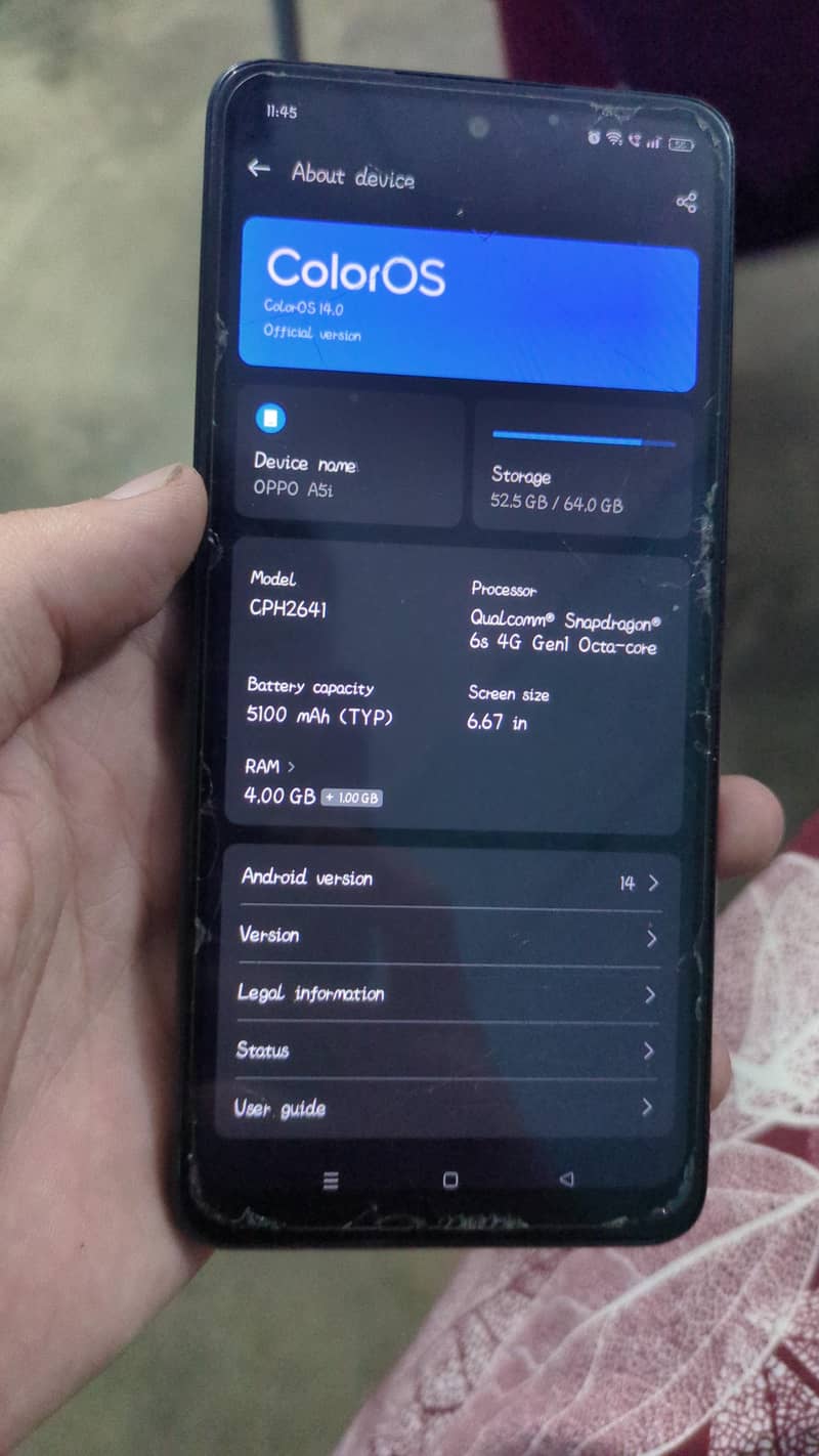 OPPO A3x 3