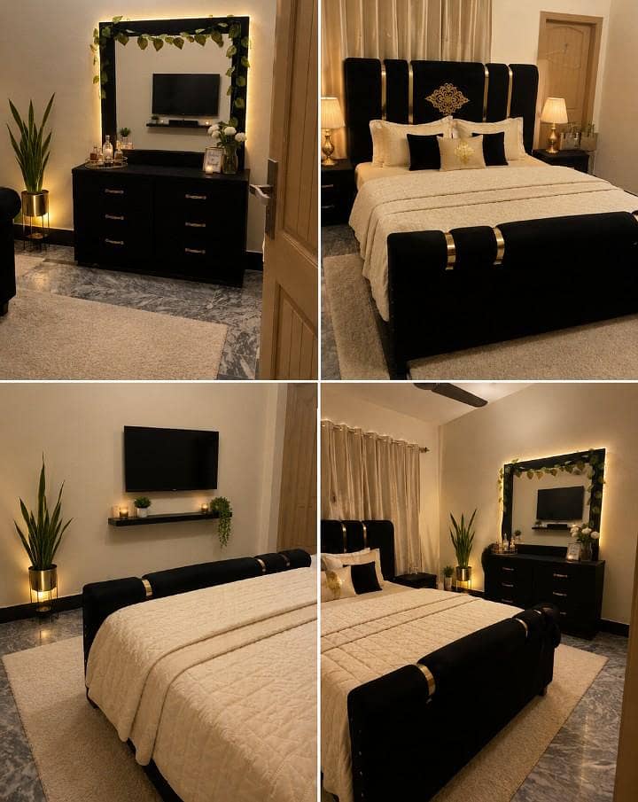 king size Bed Set 1