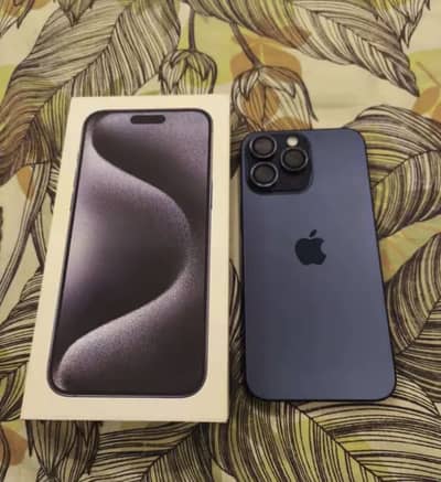Apple iPhone 15 Pro Max Pta Approved 256Gb 10/10 Condition Waterpack