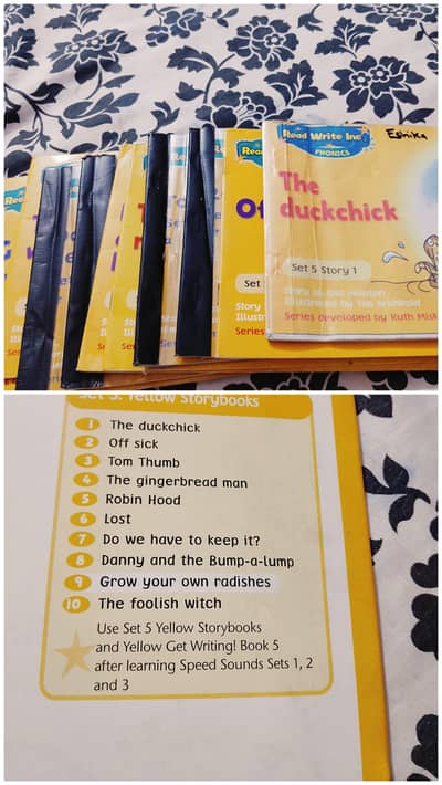 RWI yellow story set of 10 books
