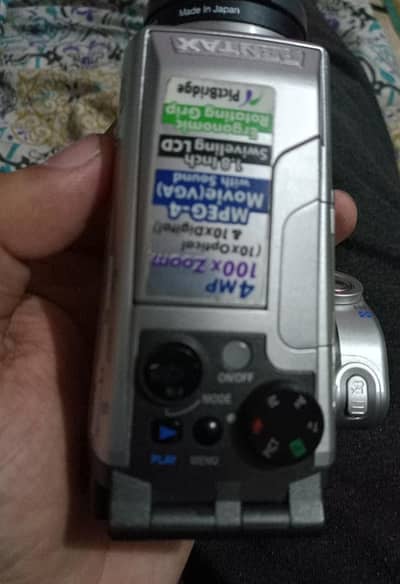 Pentax Optio MX4 10x Zoom Vintage CCD Digital Camera – Japan