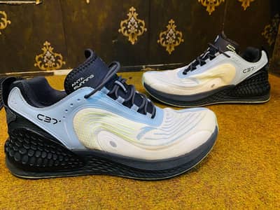 ANTA C37+ Plus Running Shoes  Black/Blue size 42