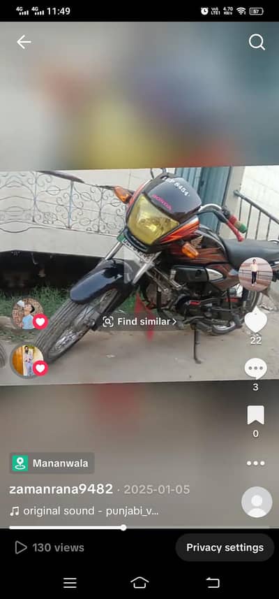 Honda Pridor 2018 Black – Good Condition