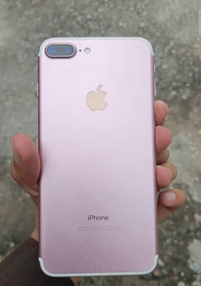 iPhone 7 Plus 128gb no open rpr 10by9.5 pta approved ha jazak Allah