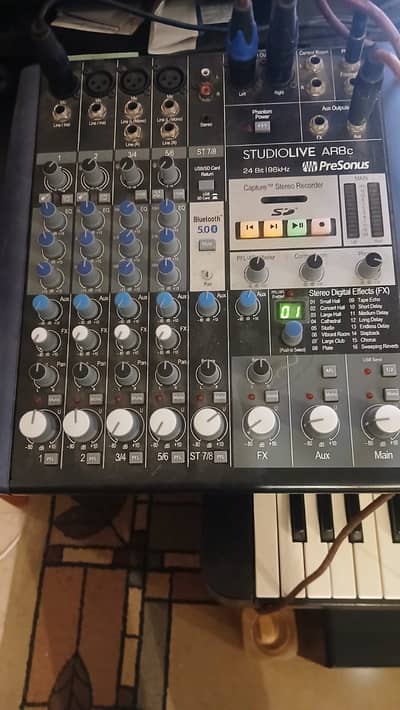 Presonus Studiolive digital Mixer and Recorder model AR8c type C
