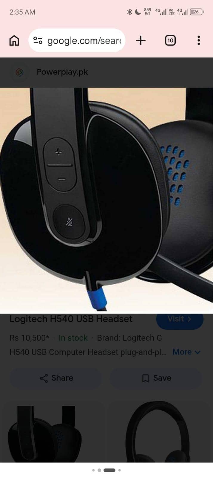 Logitechh540 1