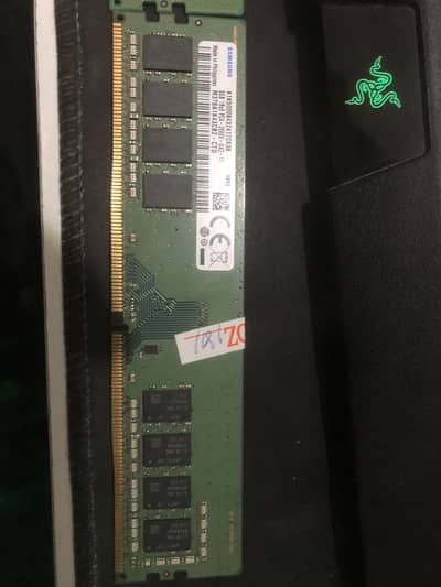 Samsung ddr4 8x8 16 GB ram