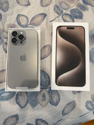 Iphone 15 pro max 256gb non pta LLA model