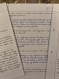 Assignment hand writing 5