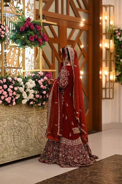 barat bridal dress