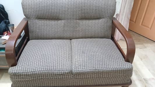 7 seater sofa set shesham wood