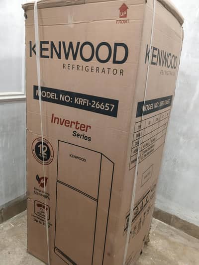 Kenwood inverter refrigerator KRFI-26657- brand new box pack.