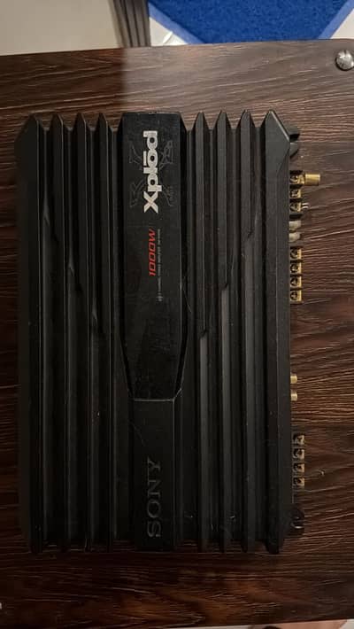 Sony xplod Amplifier speakers and wiring