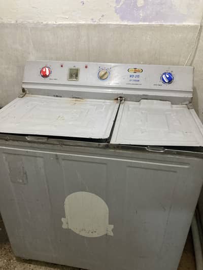 Super Asia washing machine with dryer