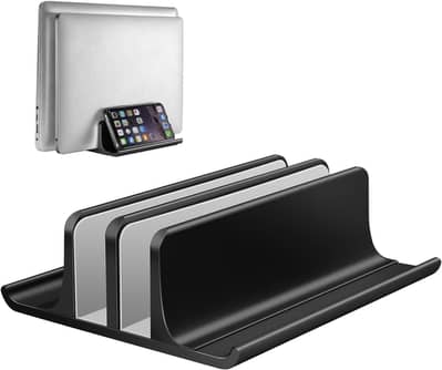 VAYDEER Double Adjustable Vertical Laptop Stand