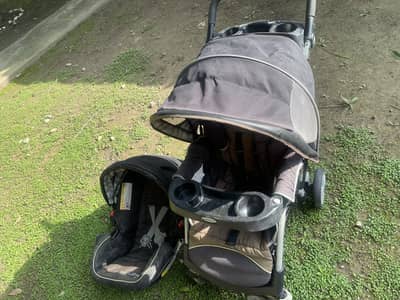 Graco, stroller, travel set
