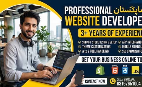 Professional Web Developer | 3 Years Experience | A-Z Solutions