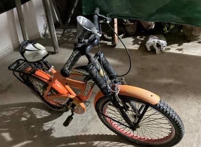 Sports Bicycle with carrier  for kids