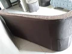 Brown sofa set