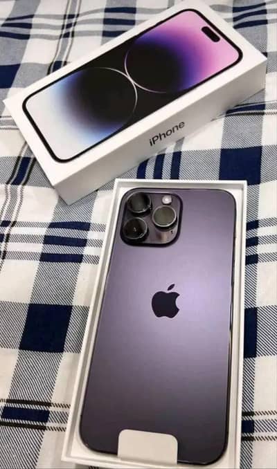 iPhone 14 Pro Max with box non-pta 85% health