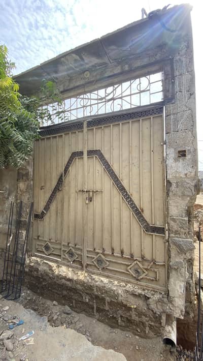 Heavy Iron Main Gate 6x6 Ft with Small Door – Strong & Durable