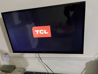 TCL LCD with box and all accessories and with remote