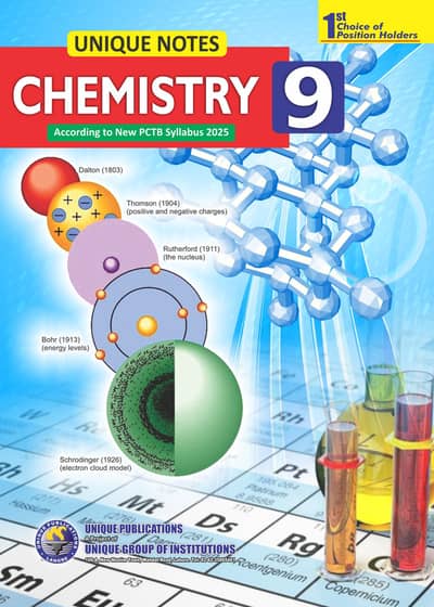 9TH CLASS CHEMISTRY UNIQUE NOTES 03354903261 CONTACT NUMBER