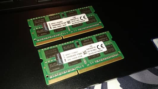 16Gb, 8GB DDR3 Ram for Dell, Hp, Lenovo, Acer in very good Condition