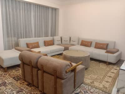 L shape sofa TEN sitter with table