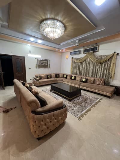 L Shape Velvet Sofa Set