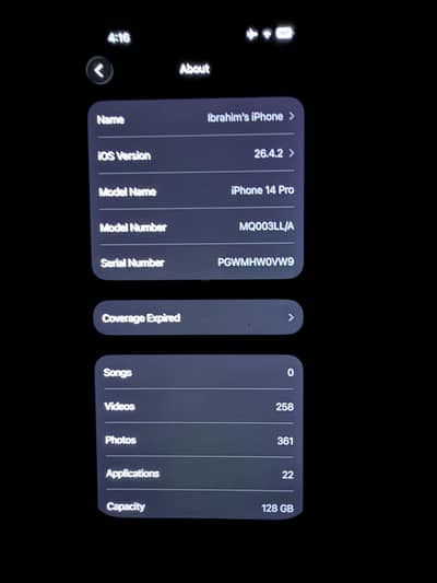 Apple iPhone 14 Pro factory unlock 128gb