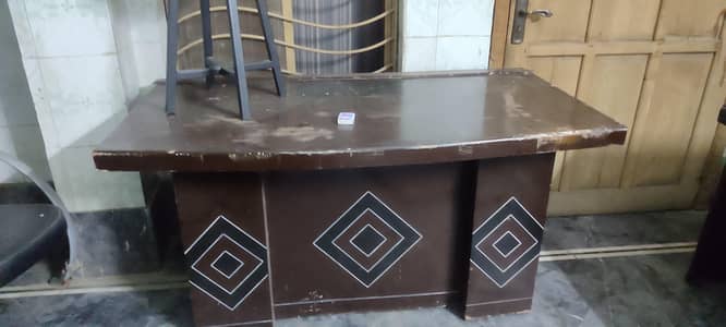Office table with three drawers