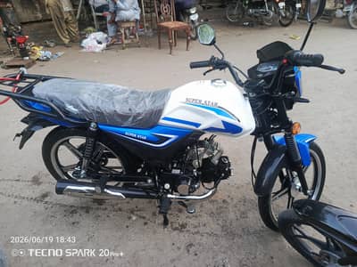 superstar ss 100 turbo blue and white 1000km driven 10/10