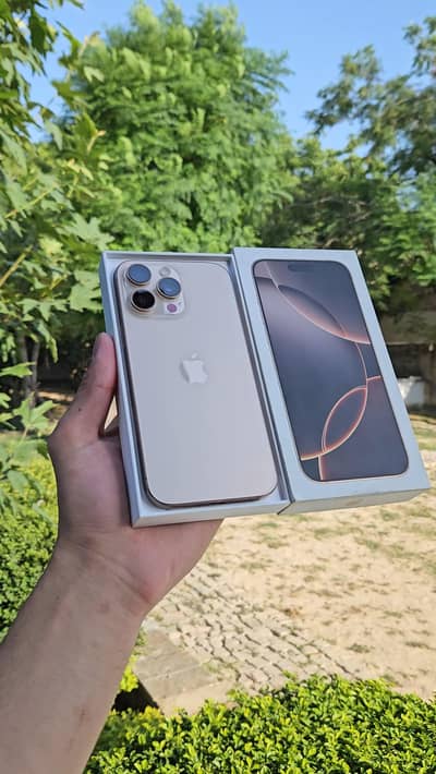 iPhone 16 Pro Max 256GB NON PTA Factory Unlocked