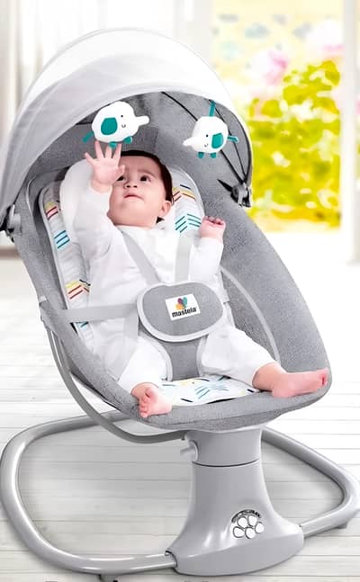 بچوں کا الیکٹرک جھولا (Mastela 3 In 1 Baby Swing)