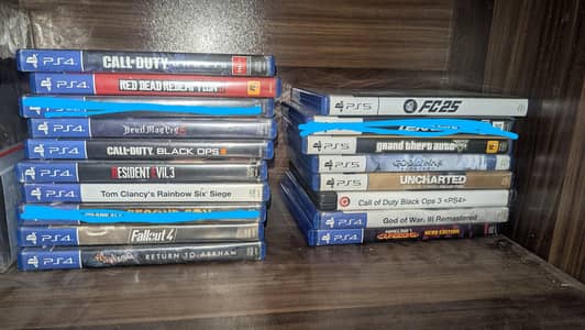 ps5 and PS4 games