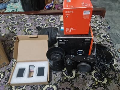 sony A6500 Body and 50mm f1.8 FE Lens