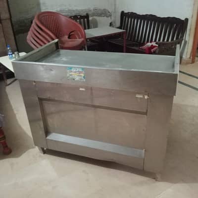 steel counter
