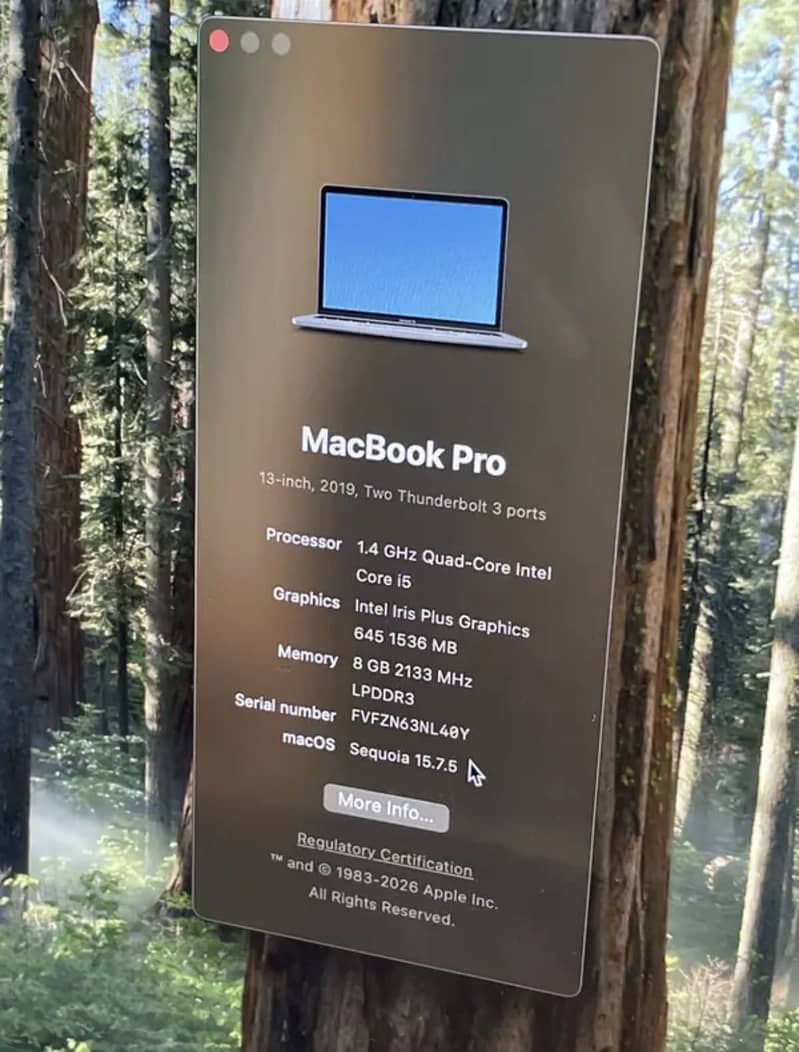 MacBook Pro 2019 5