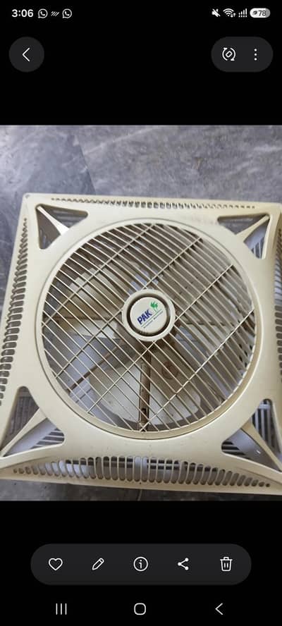 cealing fan 1 month used