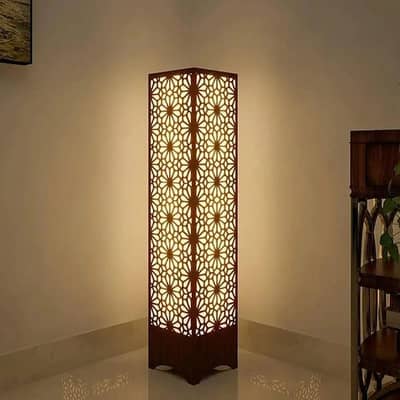 Wooden Floor Lamp