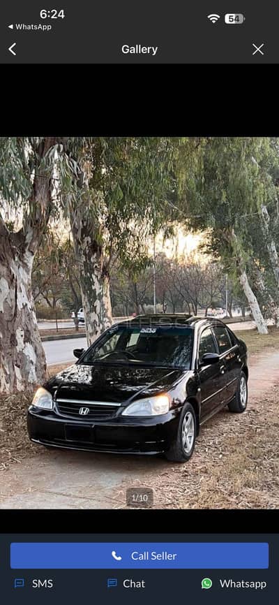 Honda Civic Oriel 2003